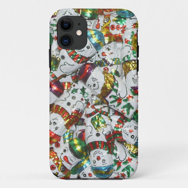 Sweet Snowmen iPhone 5 barely there case (Back)