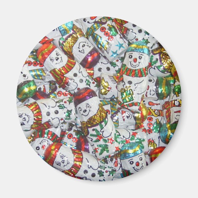 Sweet Snowmen magnet (Front)