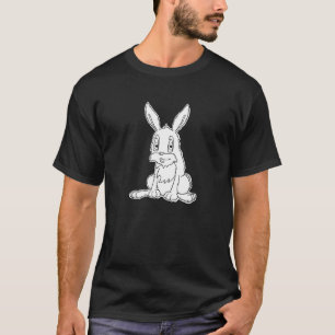 Sweet Snowshoe Hare - Furry Woodland Creatures T-Shirt
