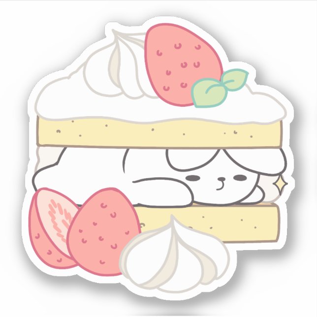 Sweet Snuggles: Buniberry Shortcake Delight (Front)