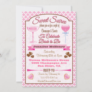 Sweet Soiree Bridal Shower Invitations