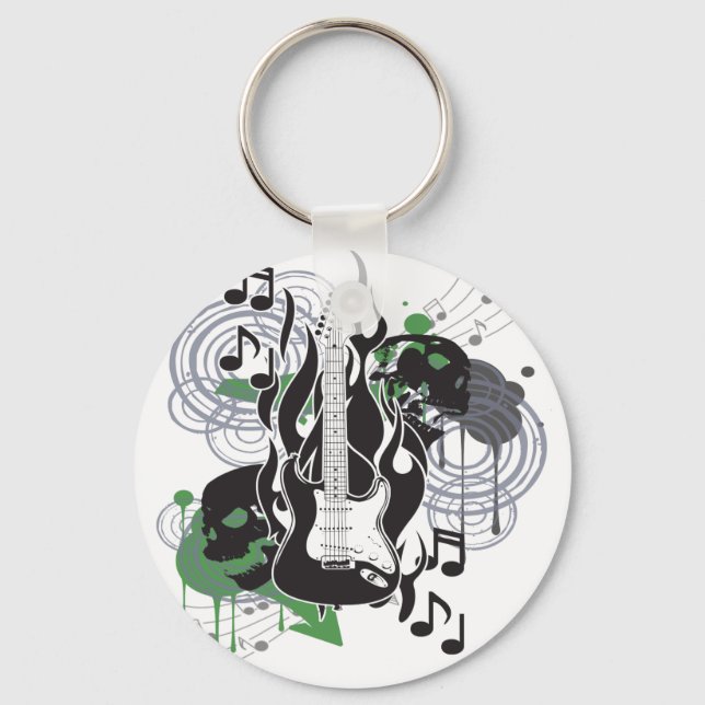 Sweet Sounds Key Ring (Front)