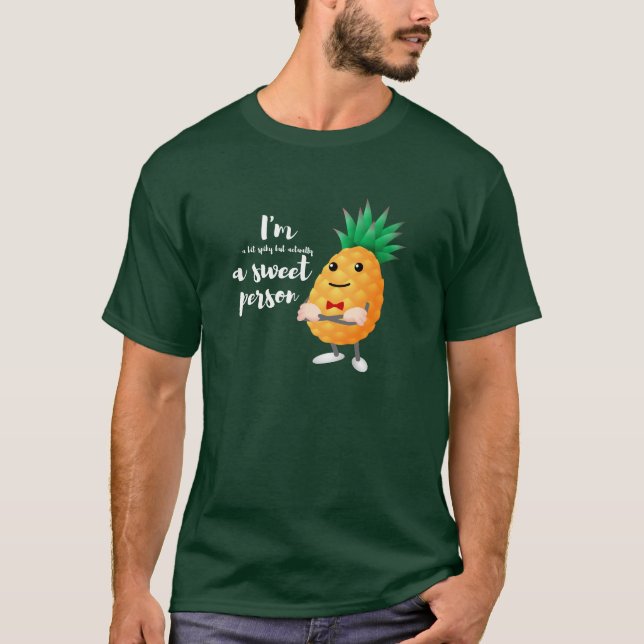 Sweet Spiky Pineapple T-Shirt (Front)