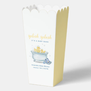 Sweet Splish Splash Mummy Duck Bathtub Baby Shower Favour Box