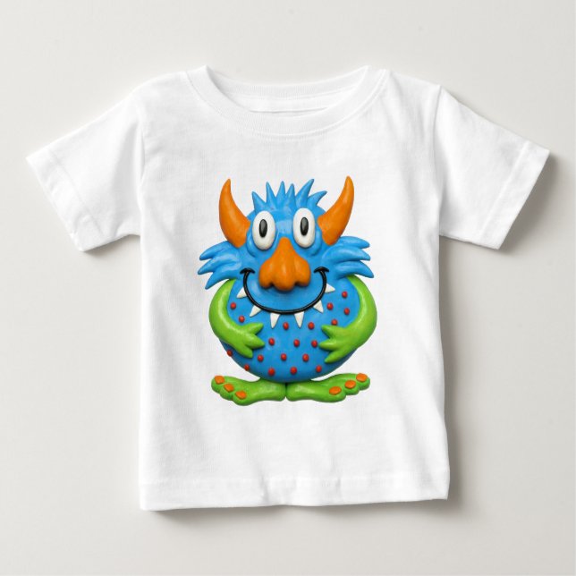 Sweet Spotted Monster Baby T-Shirt (Front)