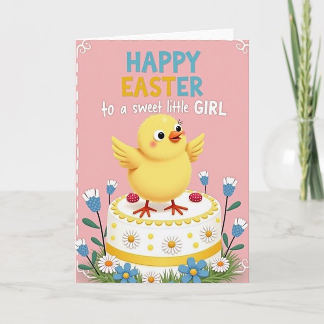 Sweet Spring Avian Celebration Card (Front)
