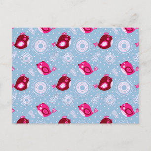 Sweet Spring Birds Postcard