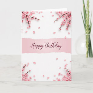 Sweet Spring Birthday Card