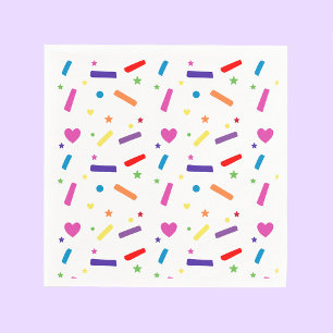 Sweet Sprinkle Birthday Party Theme Napkin