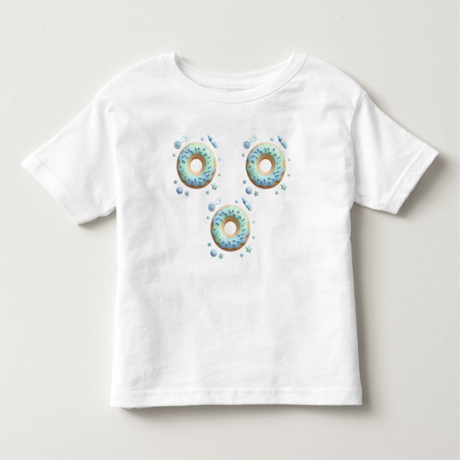 Sweet Sprinkle Doughnut Baby Bodysuit (Front)