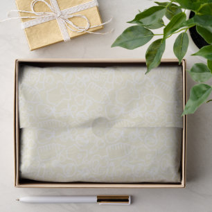 Sweet Sprinkles Yellow Tissue Paper