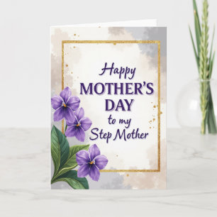 Sweet Step Mothers Day Card