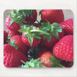 Sweet Strawberries Mouse Pad