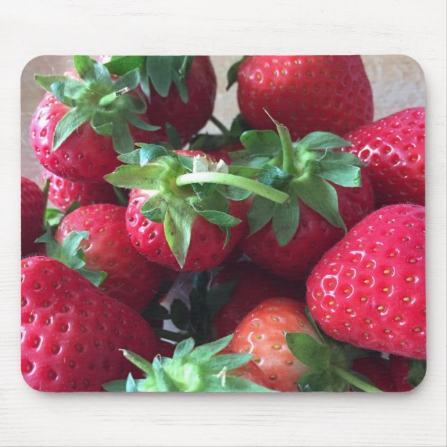 Sweet Strawberries Mouse Pad (Front)