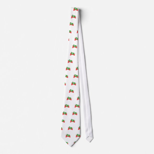 Sweet Strawberries Tie (Front)