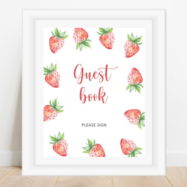 Sweet strawberry \ Guest book (Creator Uploaded)