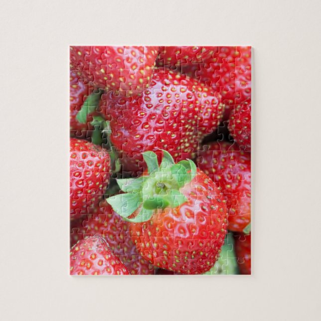 Sweet Strawberry Jigsaw Puzzle (Vertical)