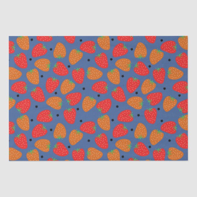 Sweet Strawberry Tissue Paper (Front)