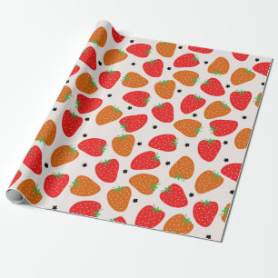 Sweet Strawberry Wrapping Paper