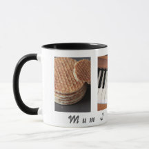 Sweet Stroopwafel Piano Mug — Gift for Mom