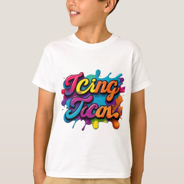 Sweet Style Tee - Icing Icon Design (Front)