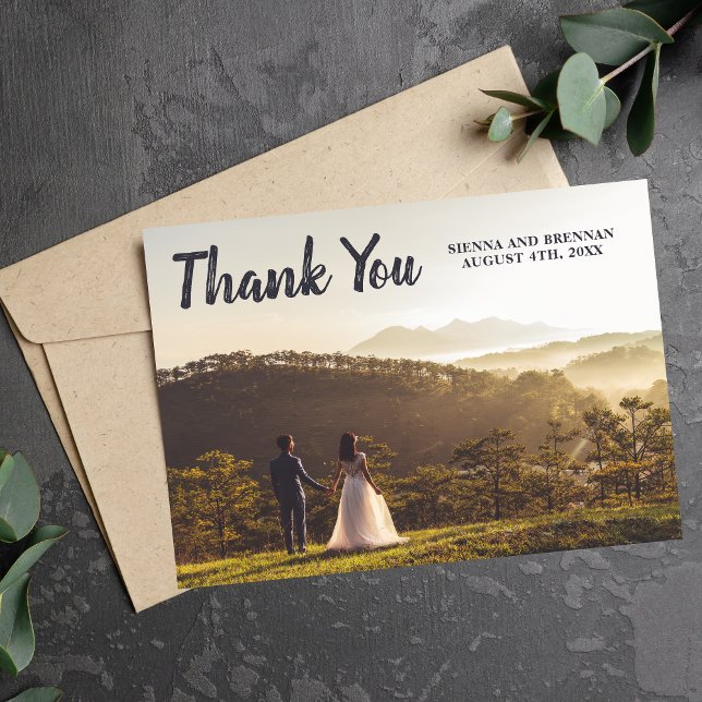 Sweet Succulents Watercolor Soft Mauve Thank You Card (Creator Uploaded)