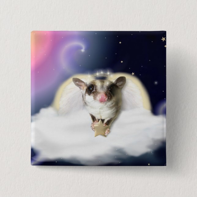Sweet Sugar Angel Button (Front)