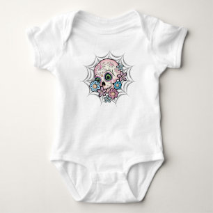 Sweet Sugar Skull Baby Bodysuit