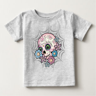 Sweet Sugar Skull Baby T-Shirt