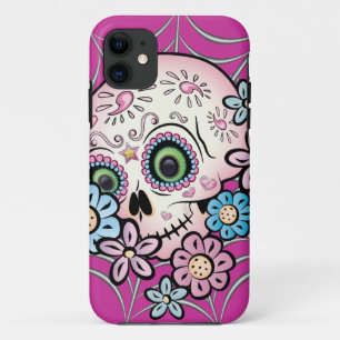Sweet Sugar Skull iPhone 11 Case