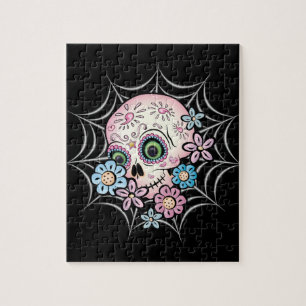 Sweet Sugar Skull Jigsaw Puzzle