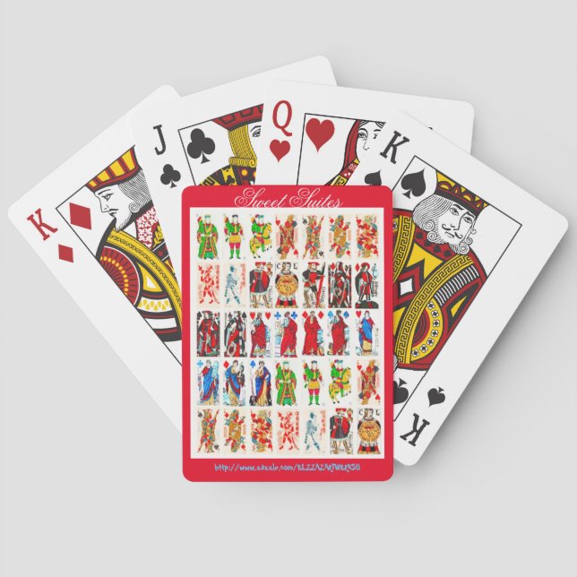 "Sweet Suites" Playing Cards (Back)