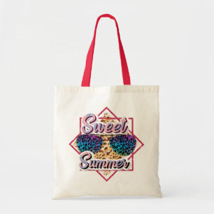 Sweet Summer Beach Tote Bag Hello Summer