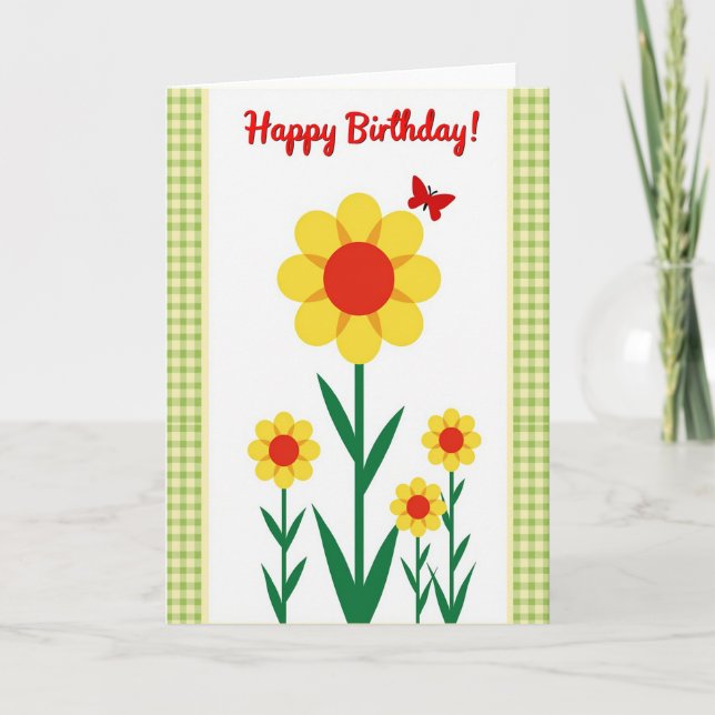 Sweet Summer Bloom Card (Front)