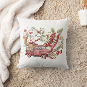 Sweet Summer Cherries Cushion
