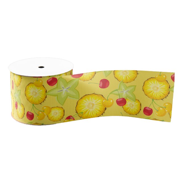 Sweet Summer Fruits Grosgrain Ribbon (Spool)