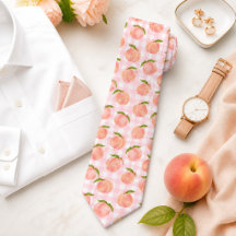 Sweet Summer Peach Pattern