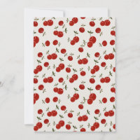 Sweet Summer Red Cherries Garden