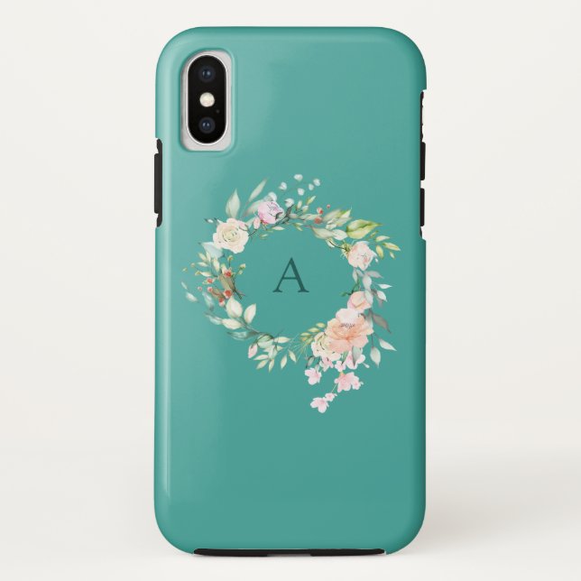 Sweet Summer Rose Garland Personalised Case-Mate iPhone Case (Back)