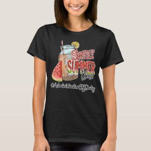 Sweet Summer Time Administrator Off Duty Last Day T-Shirt