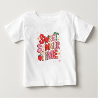 Sweet Summer Time Coquette Strawberry Retro Beach 