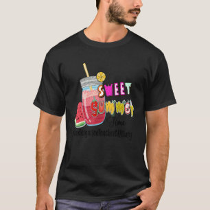 Sweet Summer Time  Kindergarten Teacher Off Duty T-Shirt