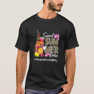 Sweet Summer Time Para Off Duty Summer T-Shirt