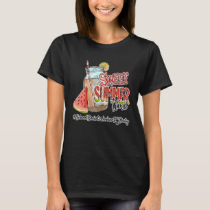 Sweet Summer Time School Social Worker Last Day Of T-Shirt