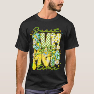 Sweet Summer Time Trendy Summer Vibes Lemon Summer T-Shirt