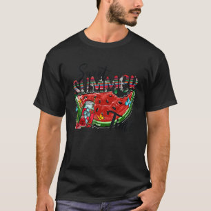 Sweet Summer Time Tropal Fruit Watermelon Men Wom T-Shirt
