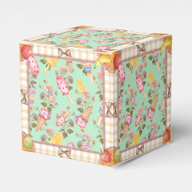 Sweet Summer Treats Favour Box (Front Side)