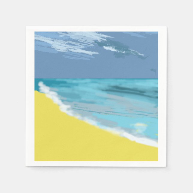 Sweet Summertime Digital drawing Napkin (Front)