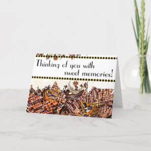 SWEET SUN DAY! :) 5X7 "THINKING OF YOU" CARD