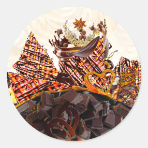 SWEET SUN DAY! :) CLASSIC ROUND STICKER